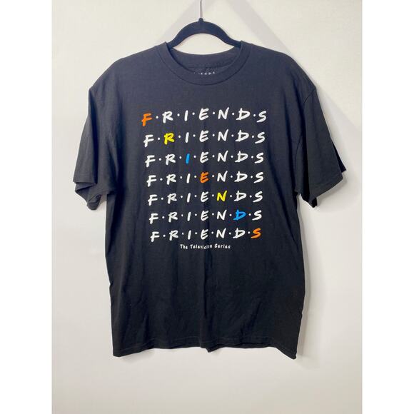 Friends TV show black t shirt size large - Picture 3 of 5
